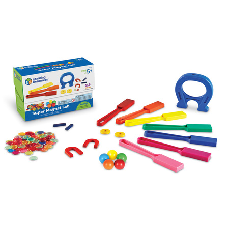 LEARNING RESOURCES Super Magnet Lab Kit 2064